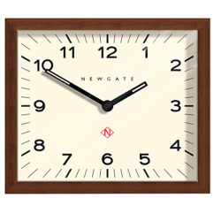 Newgate Mr Davies Wooden Wall Clock, Natural